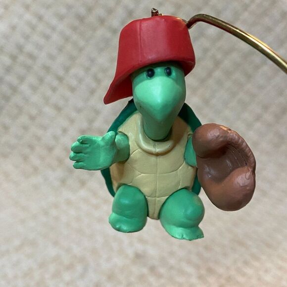 All-Star Turtle 1991 Catcher Baseball Hallmark Keepsake Christmas Ornament - Picture 3 of 6